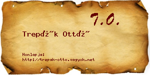 Trepák Ottó névjegykártya
